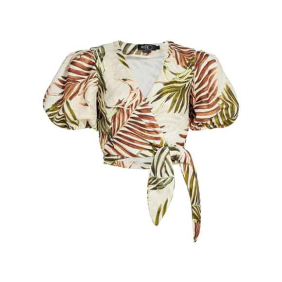 PATBO Wrap Blouse - Picture 2 of 16